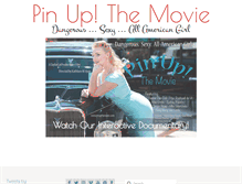 Tablet Screenshot of pinupthemovie.com